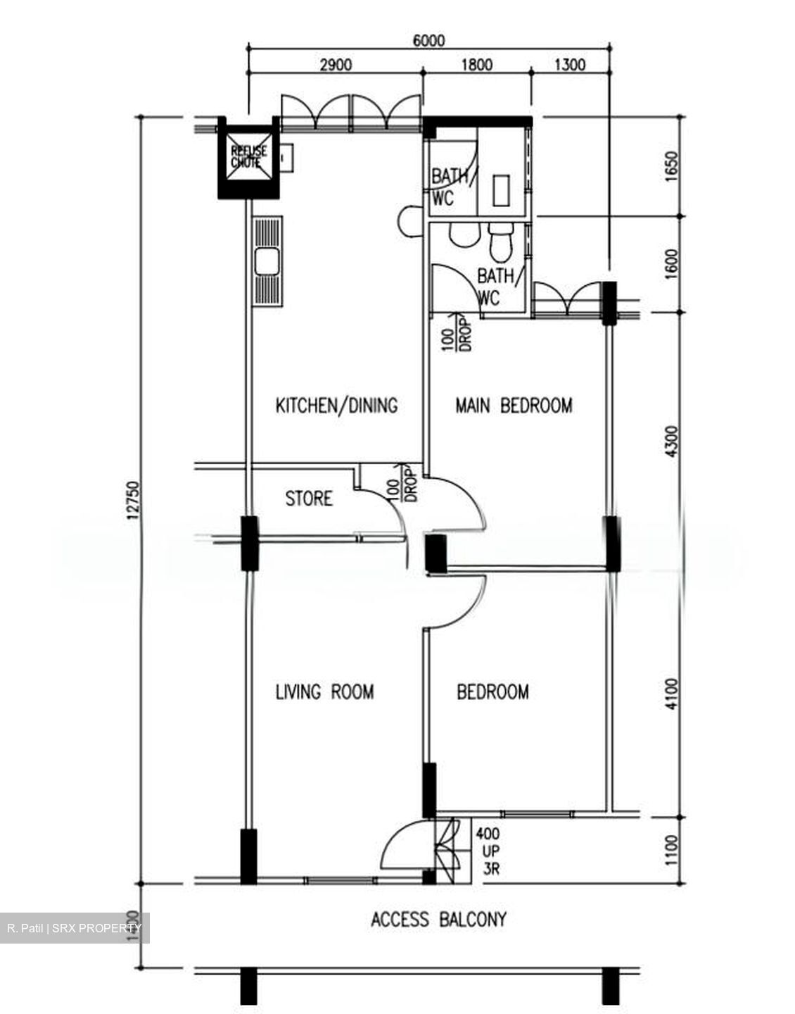 Blk 291 Tampines Street 22 (Tampines), HDB 3 Rooms #583009231